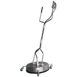 Pressure Washer Flat Surface Cleaner 22'' - Stainless Steel Deck with Casters - General Pump