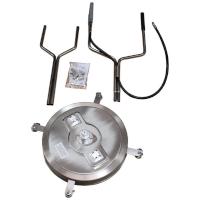 Pressure Washer Flat Surface Cleaner 22'' - Stainless Steel Deck with Casters - General Pump