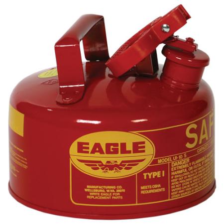 Gas Can 1 Gallon Metal Type I Eagle UI-10S - HydroTech Pumps