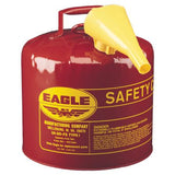 Gas Can 5 Gallon Metal with Funnel | Eagle UI-50-FS - HydroTech Pumps