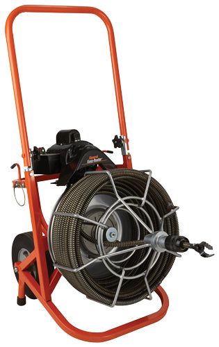 Drain Pipe Cleaners | Easy Rooter 3/4"X100' Cable 4" To 10" Lines  ER-D * - HydroTech Pumps