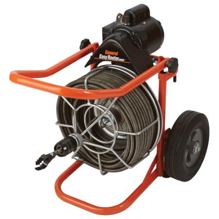 Drain Pipe Cleaners | Easy Rooter JR 1/2"X100' Cable EJ-C * - HydroTech Pumps
