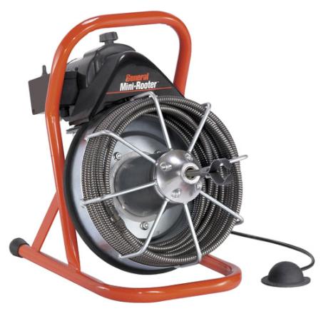 Drain Pipe Cleaners | Mini Rooter 1/2"X75' Cable MR-D-O * - HydroTech Pumps