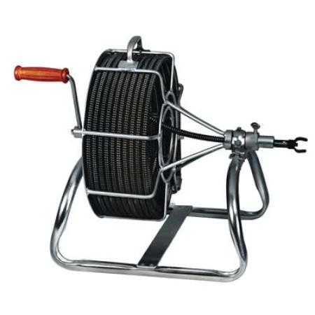 Drain Pipe Cleaners | Spin Drive 1/2"X50' Cable  X550-EM3 - HydroTech Pumps