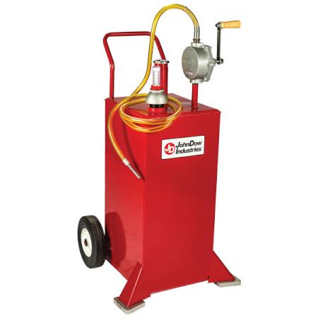Fuel Caddy with Pump 30-Gallon - John Dow Industries * - HydroTech Pumps