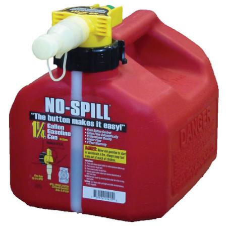 Gas Can No Spill 1-1/4 Gallon 6/BX No Spill 1415 - HydroTech Pumps