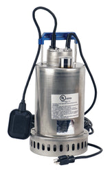 Submersible Honda pump with a label on a white background